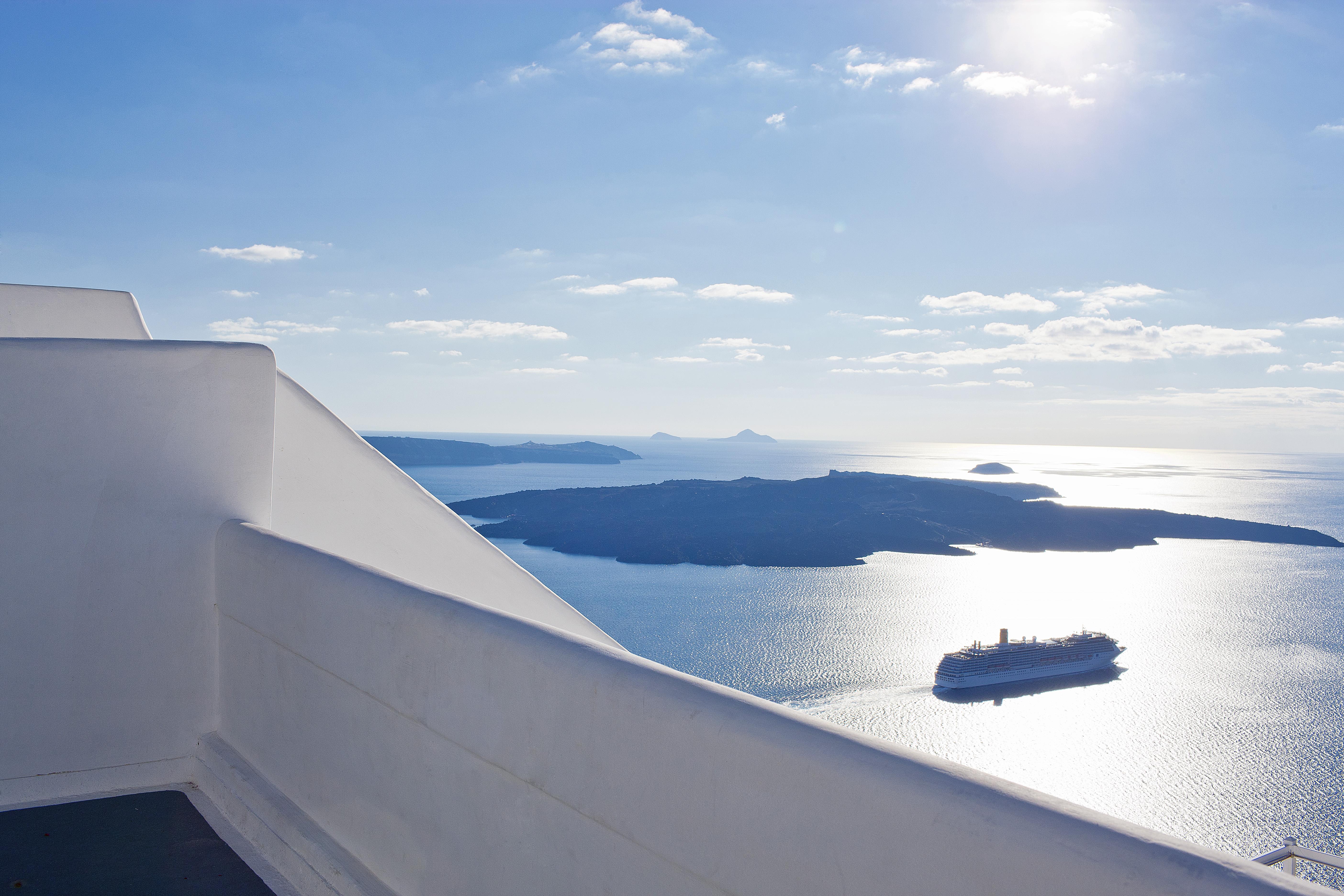Cliff Side Suites Fira  Eksteriør billede