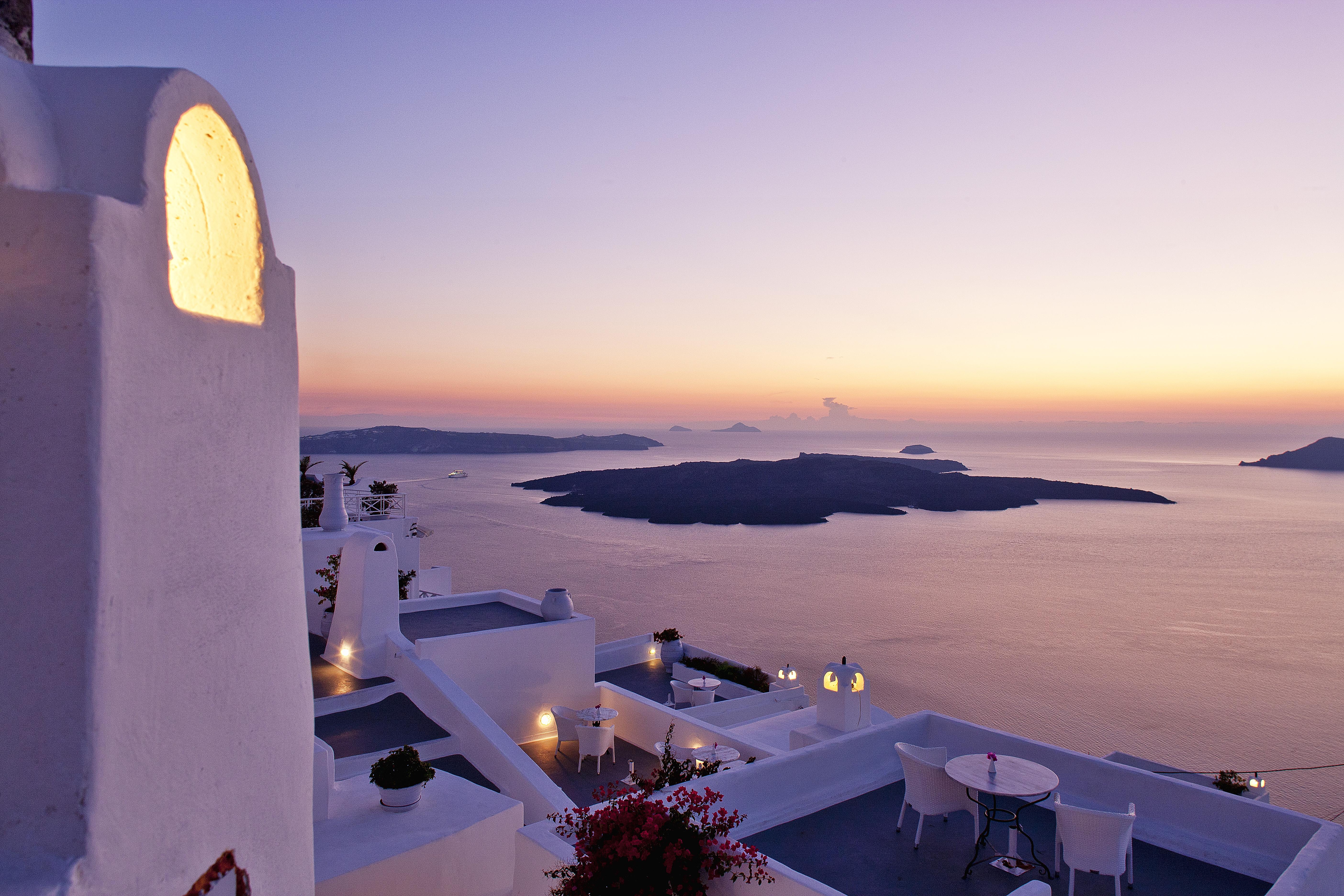 Cliff Side Suites Fira  Eksteriør billede