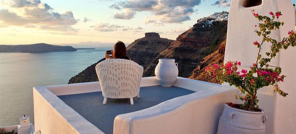 Cliff Side Suites Fira  Eksteriør billede