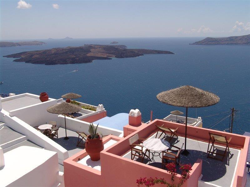 Cliff Side Suites Fira  Eksteriør billede