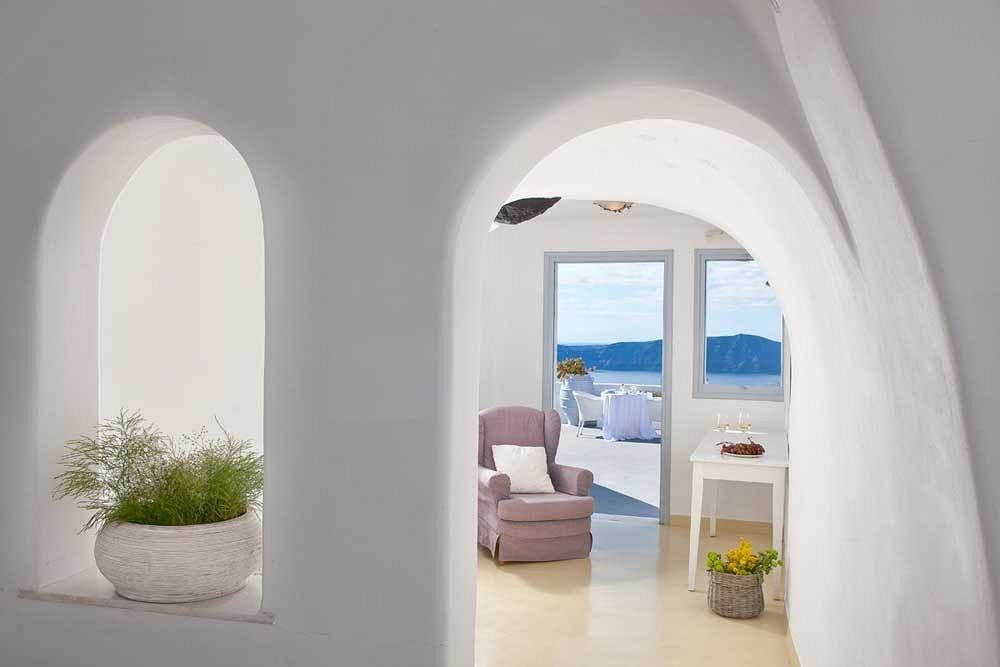 Cliff Side Suites Fira  Eksteriør billede