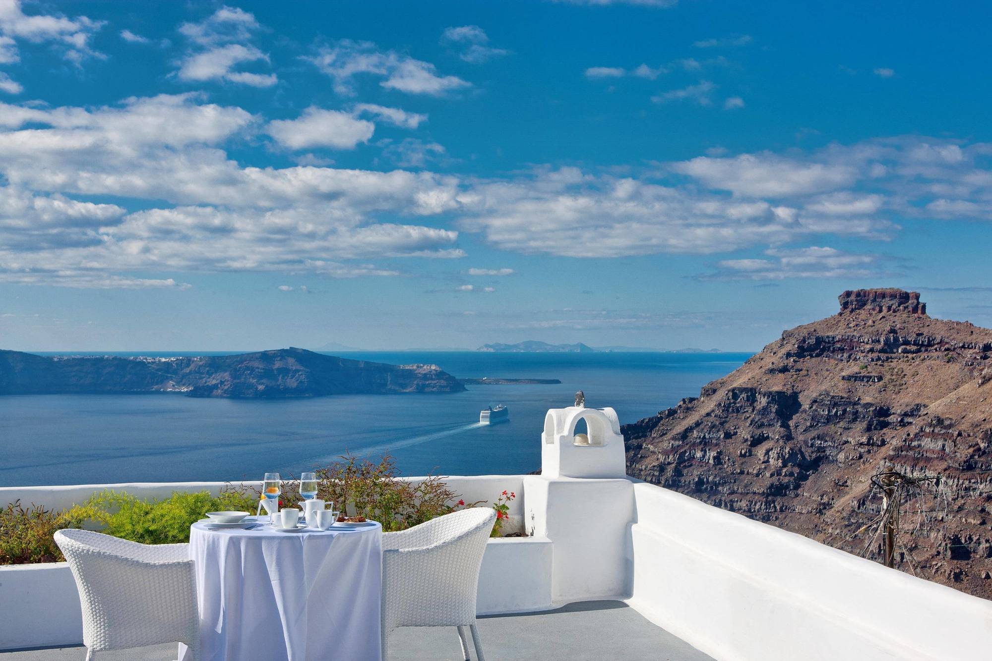 Cliff Side Suites Fira  Eksteriør billede