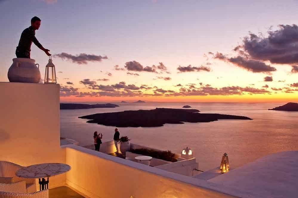 Cliff Side Suites Fira  Eksteriør billede
